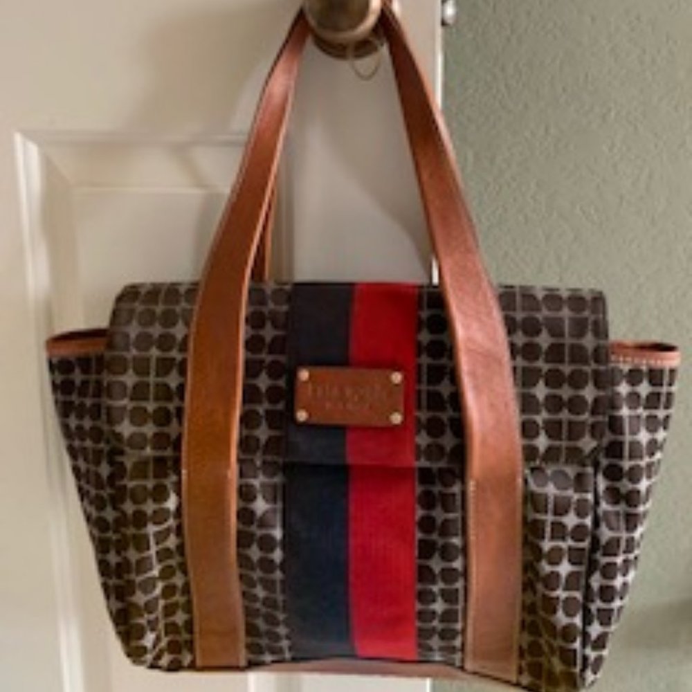 Kate Spade with signature KS pattern